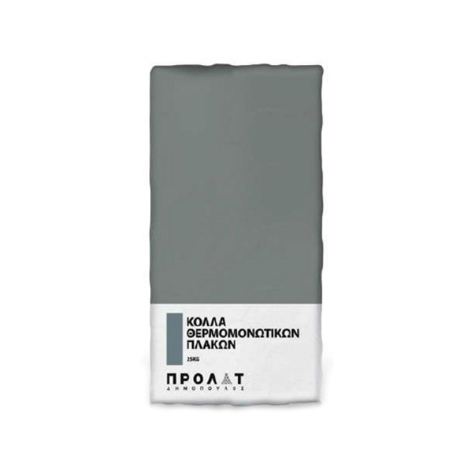 Thermal insulating plate adhesive white